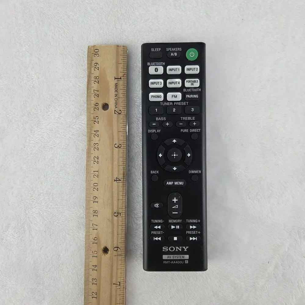 Sony RMT-AA400U Remote Control STR-DH190 Stereo Receiver Genuine OEM Tested